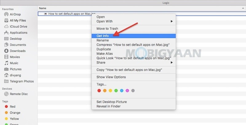 mac set default application for file types